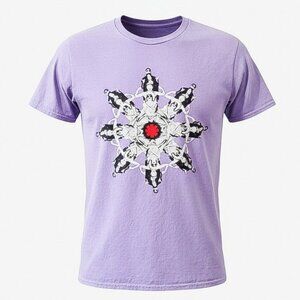 Red Hot Chili Peppers T-Shirt Men's Size Medium Purple 2022 Unlimited Love Tour